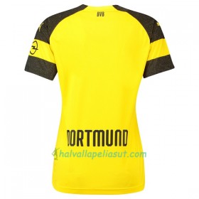 Jalkapallo Pelipaidat Borussia Dortmund Naisten Kotipaita 2018-2019 Lyhythihainen